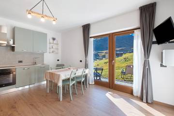 Ferienwohnung für 4 Personen, mit Garten, mit Haustier in Livigno