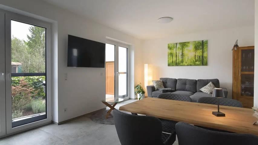 Ferienwohnung für 4 Personen, mit Garten