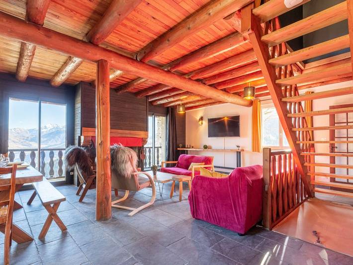 Chalet pour 9 personnes, avec balcon à Saint-Lary-Soulan - 3