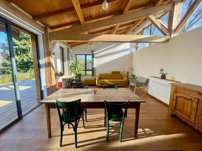 Gîte pour 4 personnes, avec vue ainsi que terrasse et jardin à Domaize - 4