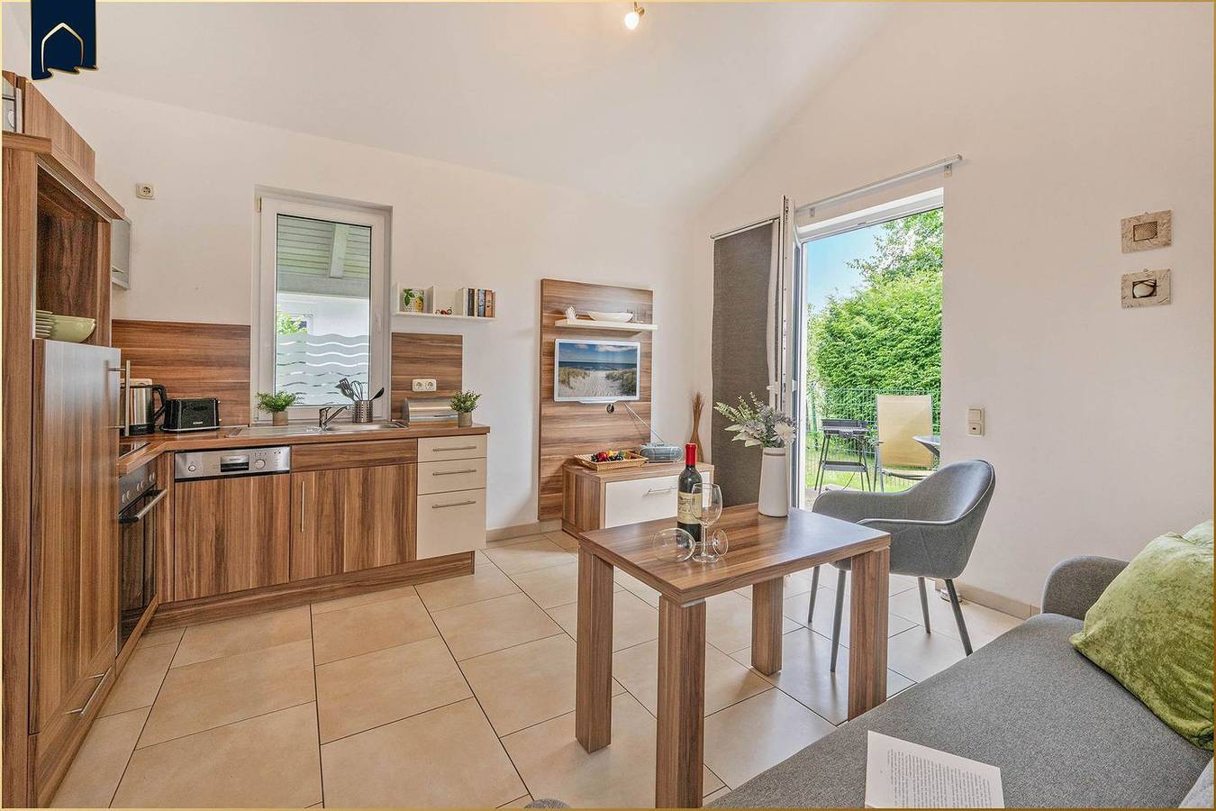 Ganze Wohnung, Gemütliche Ferienwohnung in Zinnowitz mit Terrasse und Garten auf Usedom in Zinnowitz, Usedomer Norden