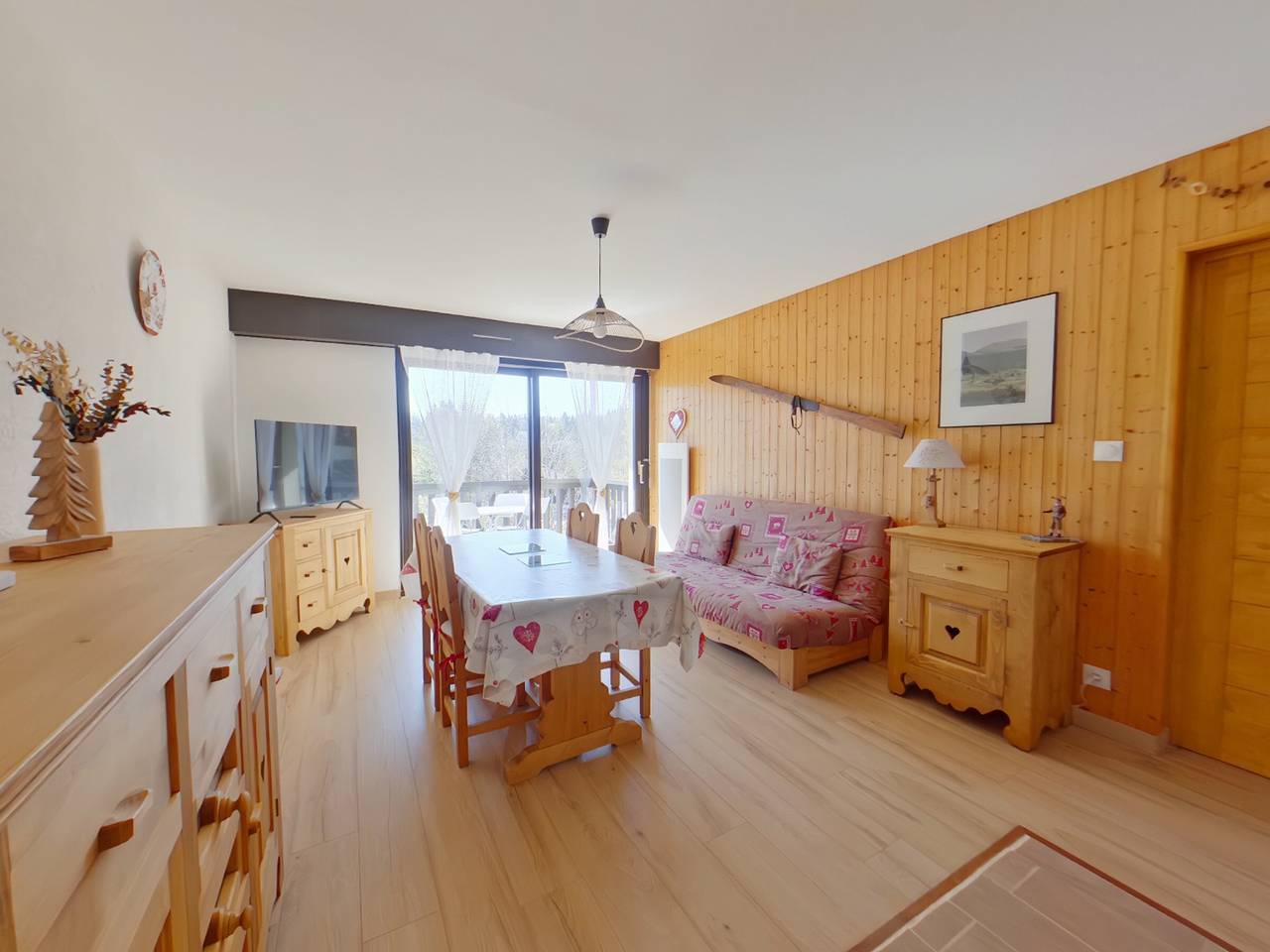 Appartement entier, Charmant appartement - 4 pers. in Les Rousses, Parc naturel régional du Haut-Jura