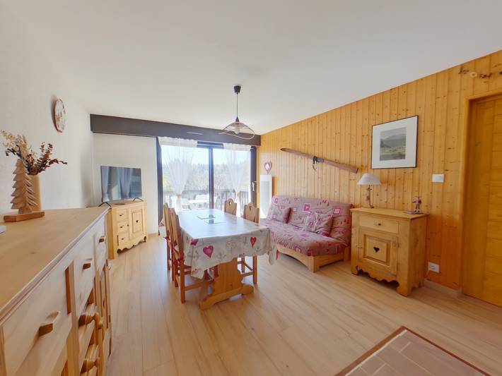 Appartement de vacances pour 4 personnes, avec balcon à Les Rousses