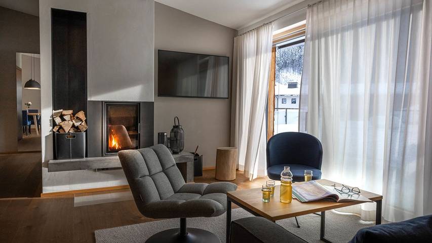 Hütte für 4 Personen, mit Sauna und Balkon, mit Haustier in Gaschurn