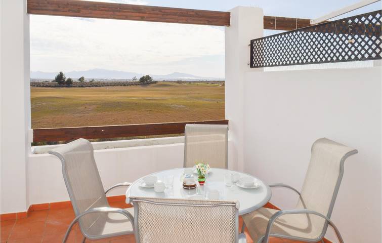 Apartamento vacacional entero, Apartamento con terraza junto a la piscina, aire acondicionado y aparcamiento - Alhama in Condado de Alhama, Alhama de Murcia