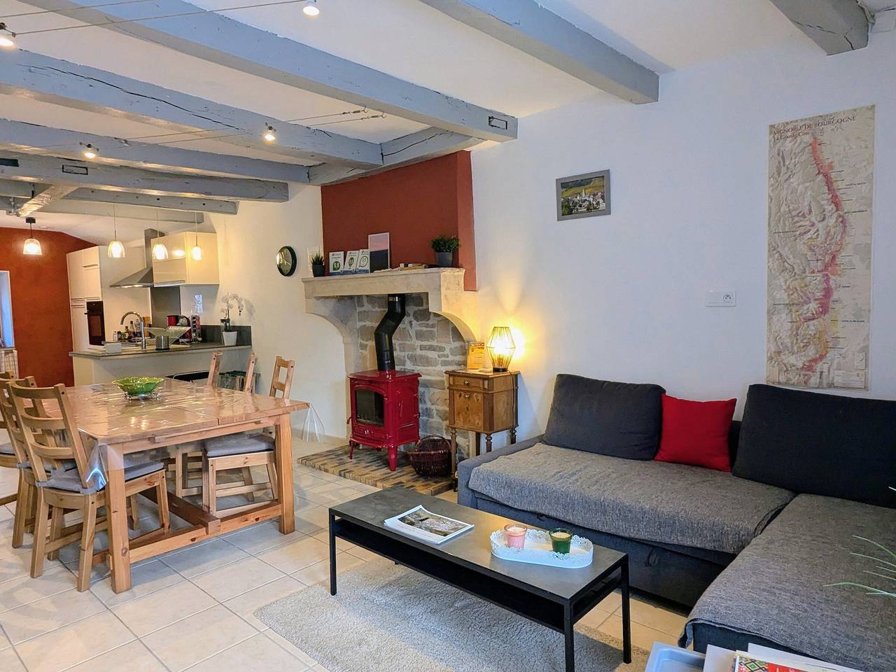 Gîte viticole à Saint-Aubin avec terrasse et parking in Saint-Aubin (Côte-d'Or), Région de Beaune