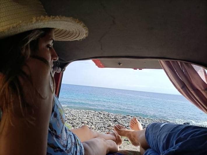 Camping pour 2 personnes, avec terrasse et jardin ainsi que vue et piscine aux Canaries - 4