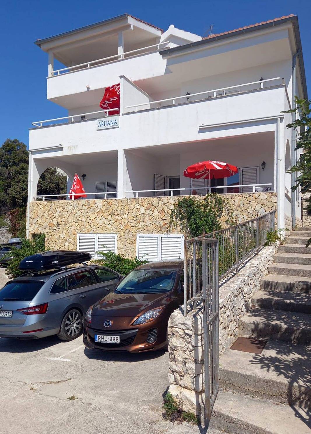 Ganze Wohnung, 1-Zimmer-Ferienwohnung mit Terrasse und Meerblick Primosten A-15704-a in Primošten, Šibenik-Knin