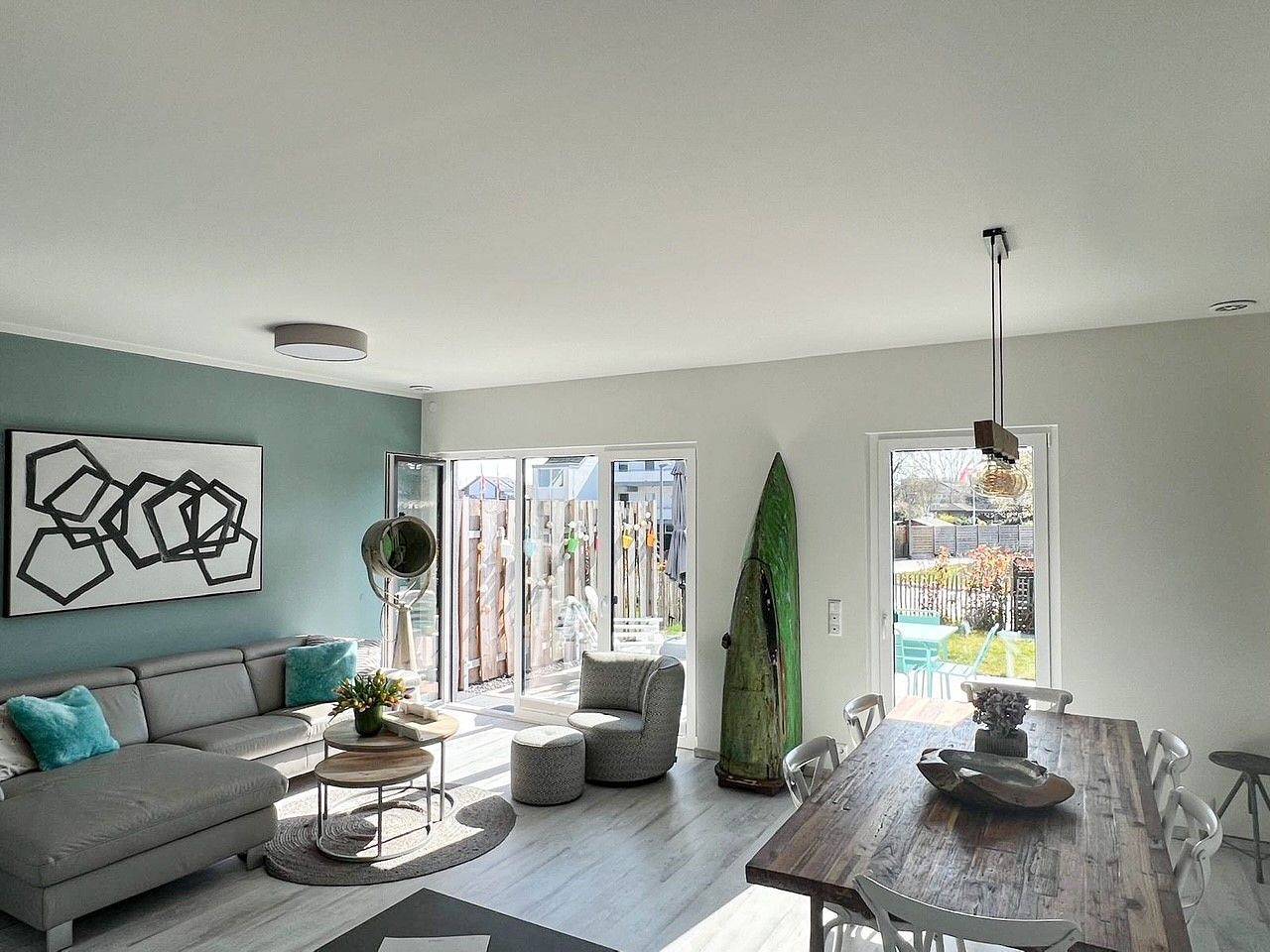 Großes Luxus-Neubau-Ferienhaus in Pelzerhaken/Ostsee mit Sauna für 10 Gäste &Hund in Südstrand Pelzerhaken, Ostholstein