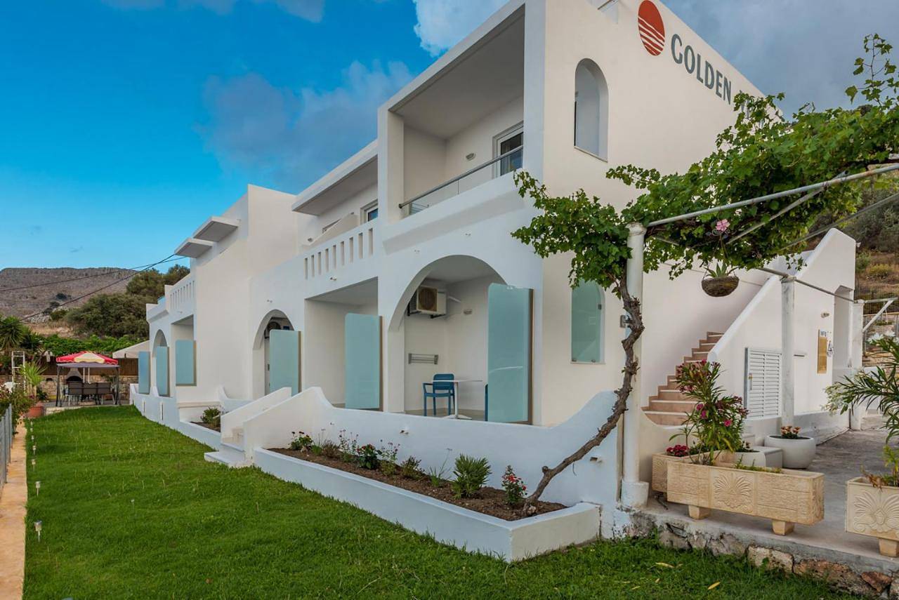 Golden View Studios in Plage d'Vlicha, Rhodes