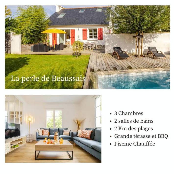 Holiday home for 8 people, with garden and pool - 1