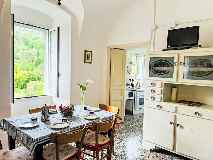 Ferienwohnung für 5 Personen, mit Terrasse und Ausblick sowie Garten in Dolcedo - 2