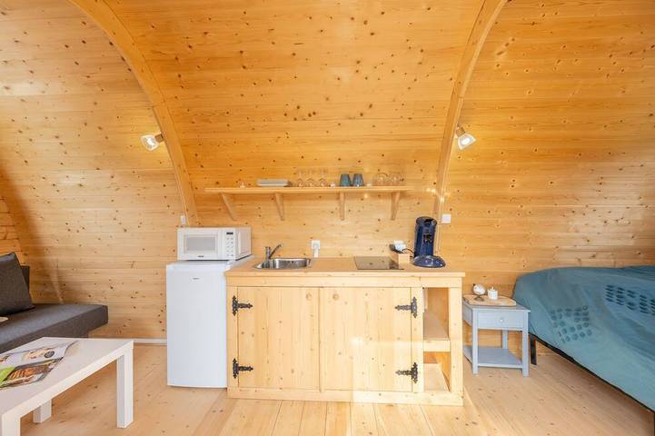 Pod à la ferme avec bain nordique in Farbus, Région d'Arras