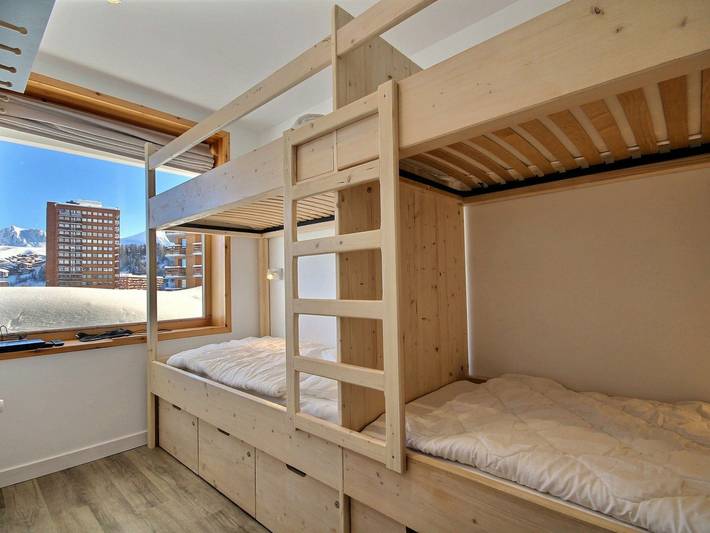 Ganze Wohnung, Schön renovierte Wohnung für 4/5 Pers. an der Piste in Plagne Centre, La Plagne-Tarentaise