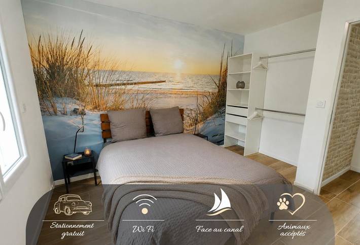 Appartement de vacances pour 4 personnes, avec terrasse, animaux acceptés