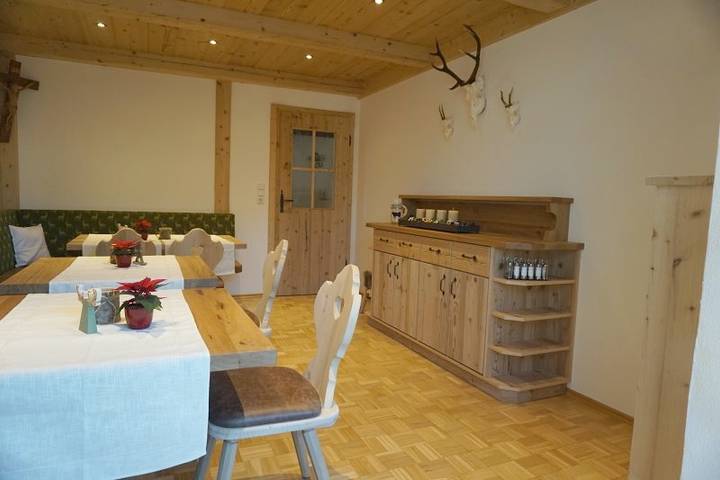 Pension für 3 Personen, mit Terrasse und Garten, kinderfreundlich in Unterwössen - 4