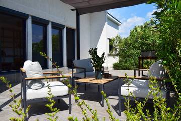 Location de vacances pour 5 personnes, avec jardin à Colayrac-Saint-Cirq