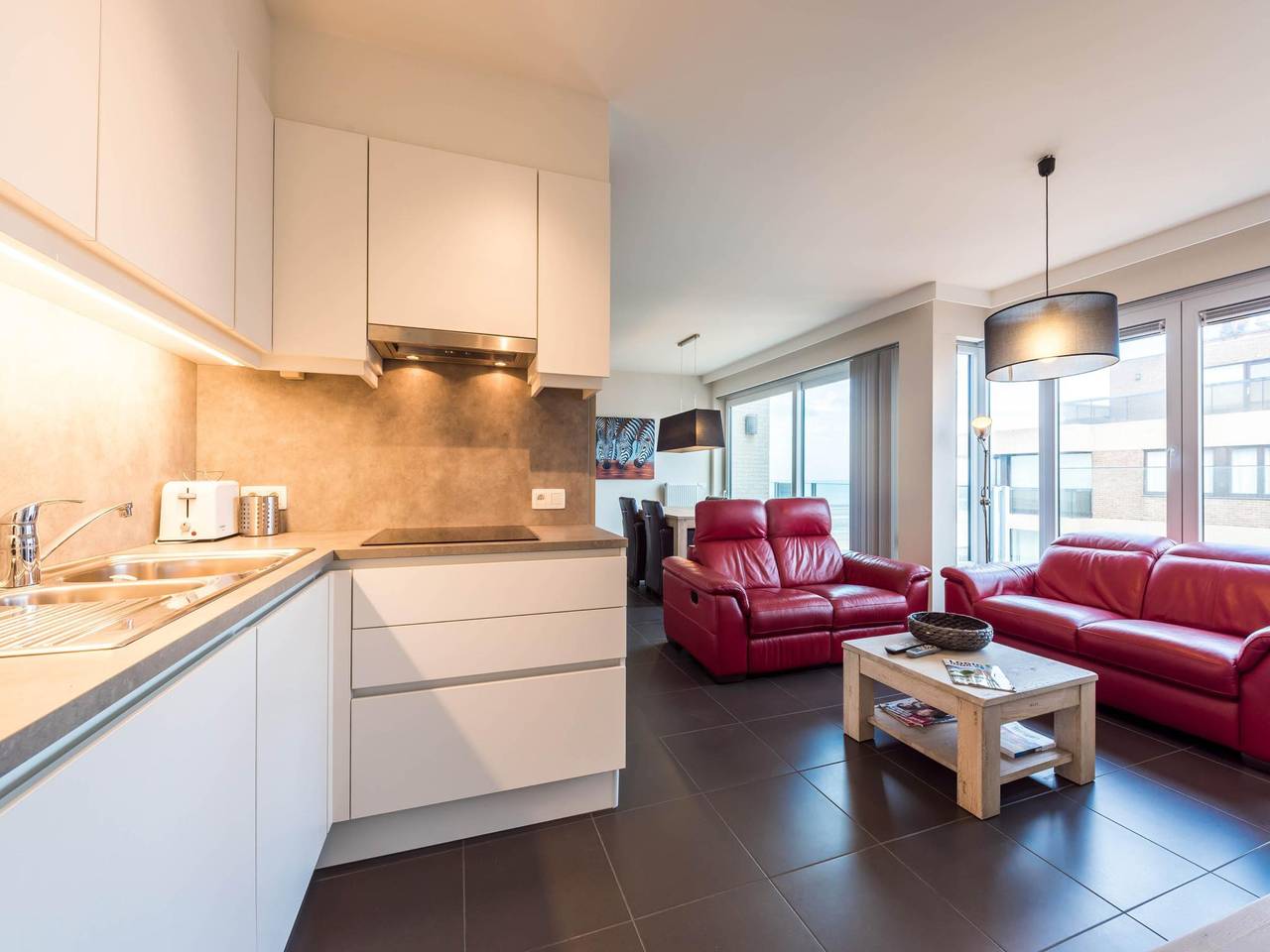 Ganze Wohnung, Elegante und moderne Wohnung direkt am Strand
 in Koksijde-Bad, Koksijde
