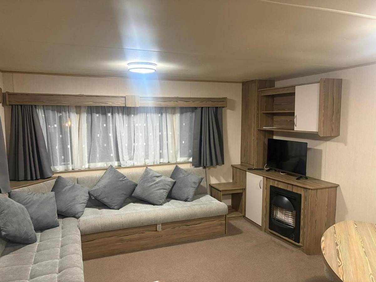 Caravan in Blackpool Pleasure Beach, North West England