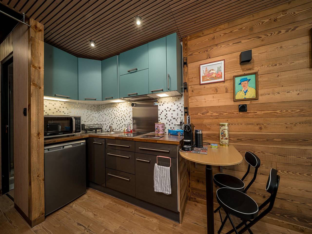 Appartement entier, Appartement en bois avec balcon in Allos, Région Castellane