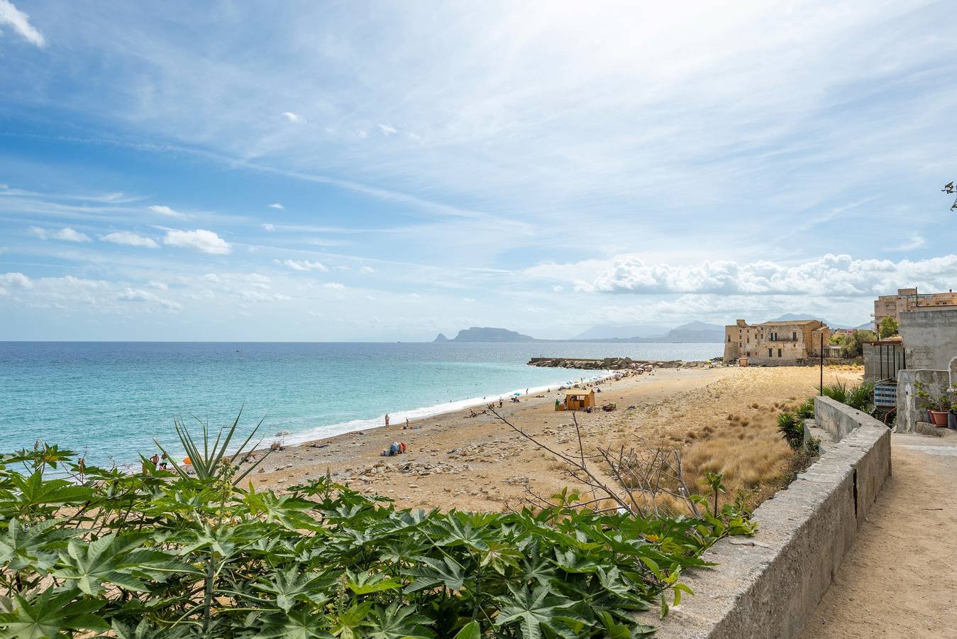Studio entier, Studio 'Little Casa Giovy' avec Vue sur la Mer, Wi-Fi et Climatisation in Palerme, Province de Palerme