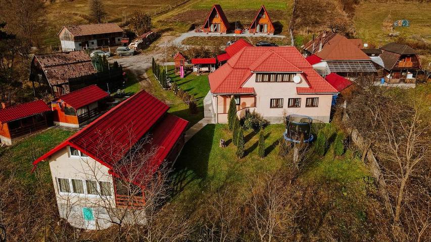 Location de vacances pour 8 personnes, avec balcon et jardin dans Mureș