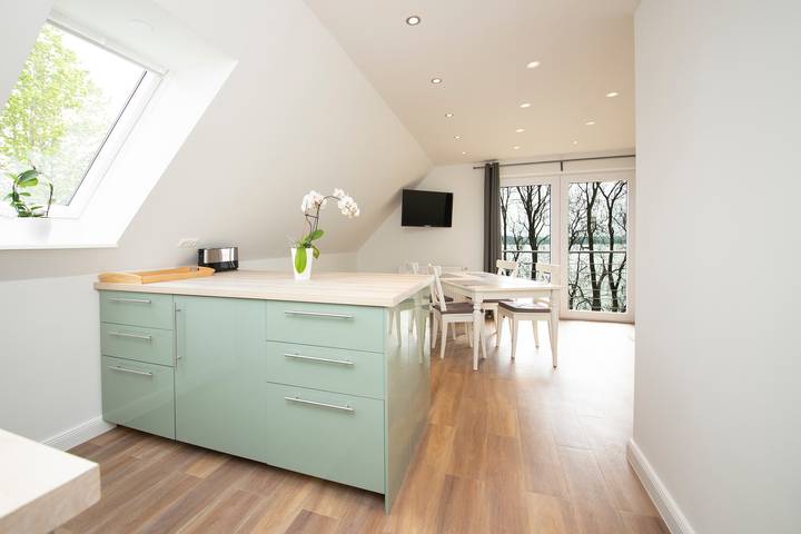 Ferienwohnung für 4 Personen, mit Sauna und Terrasse sowie Whirlpool und Garten, mit Haustier in Schlei - 3