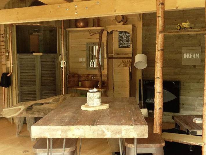Chalet pour 2 personnes, avec terrasse, animaux acceptés dans l' Aisne - 4