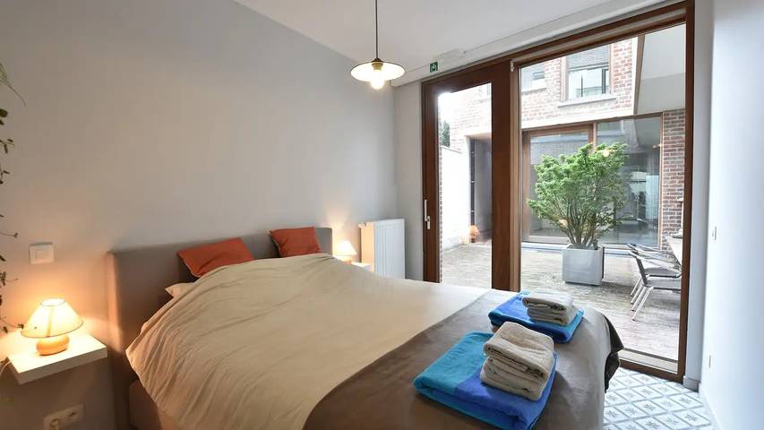 Vakantiewoning voor 3 personen, met tuin in Ieper