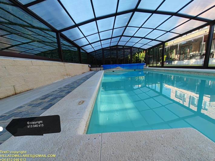 Casa de vacaciones para 10 personas, con jardín además de vistas y piscina - 1