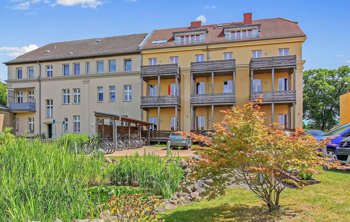 Ganze Ferienwohnung, Ferienwohnung am See mit Garten, Parkplatz & Internet bei Rheinsberg in Rheinsberger See, Rheinsberg