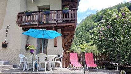 Gîte pour 5 personnes, avec terrasse, animaux acceptés à Réallon