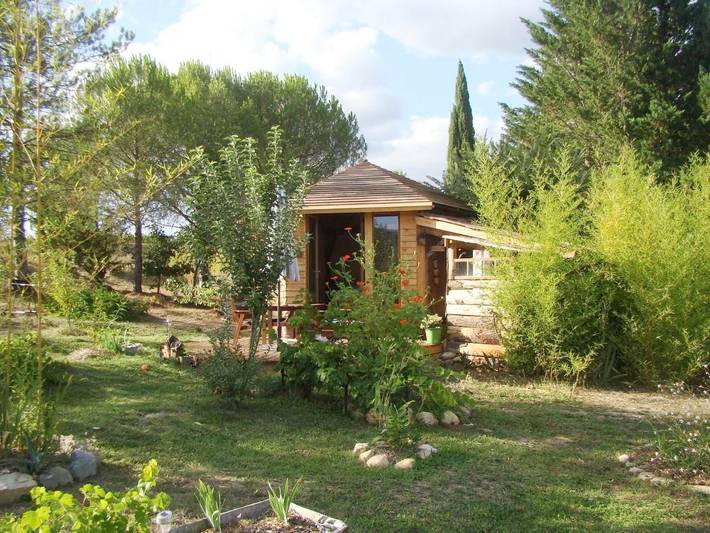 Chambre d’hôte pour 2 personnes, avec Terrasse ainsi que Jardin et Vue