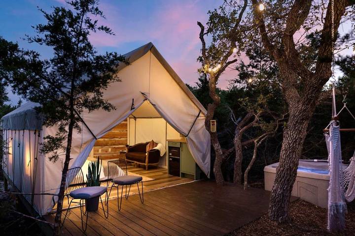 Camping für 2 Personen, mit Whirlpool in Texas