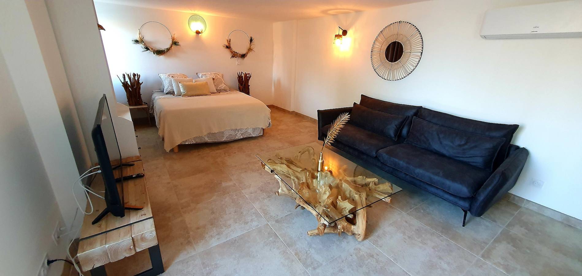 Ganzes Studio, Carignan – Gîtes du Mas des Jeux in Saint-Laurent-d'Aigouze, Mittelmeerküste (Frankreich)