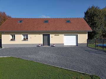 Gîte pour 8 personnes, avec terrasse et jardin dans la Somme