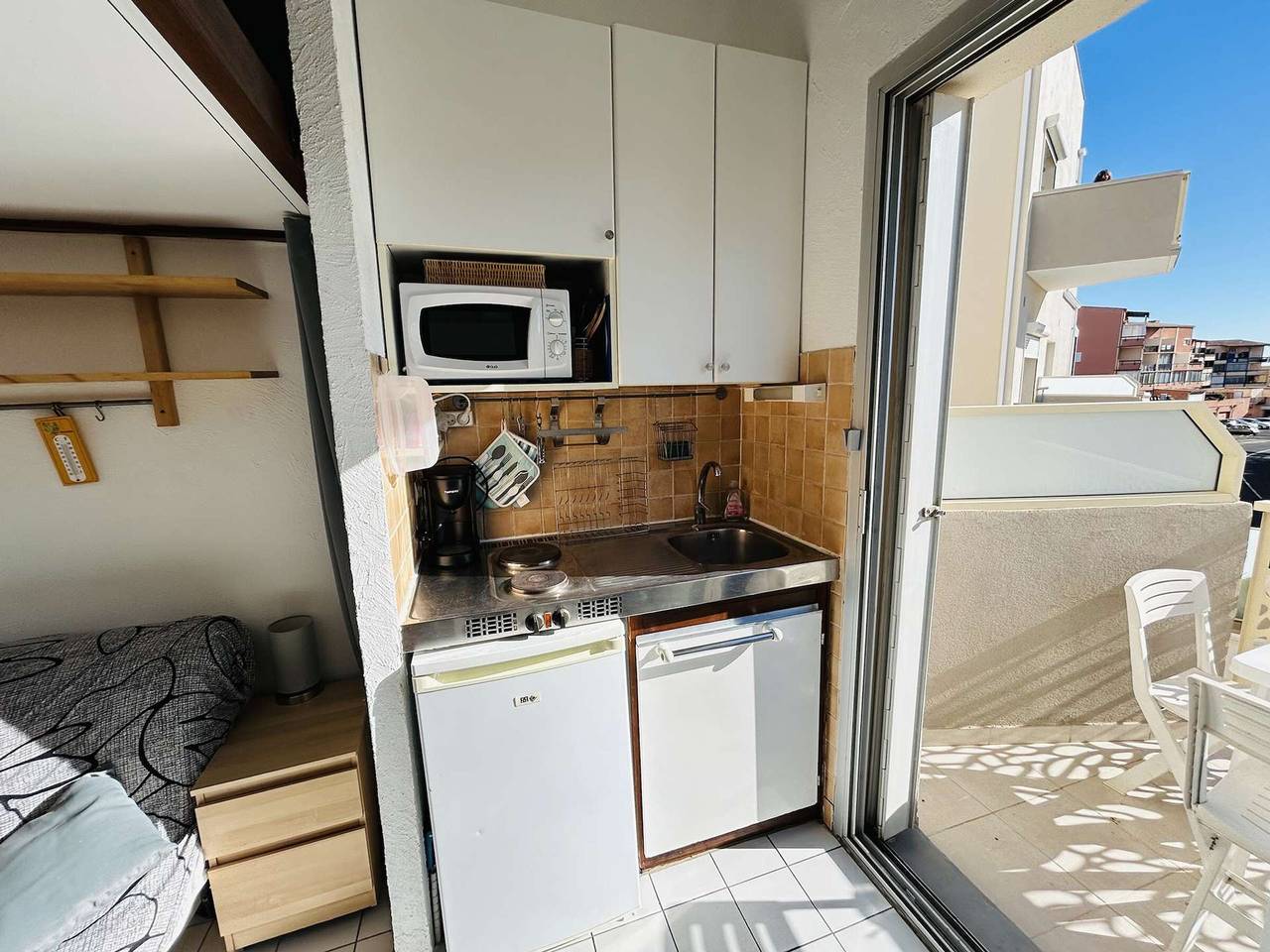 Geheel appartement, Vakantieappartement voor 4 personen met terras in Cap d'Agde, Agde