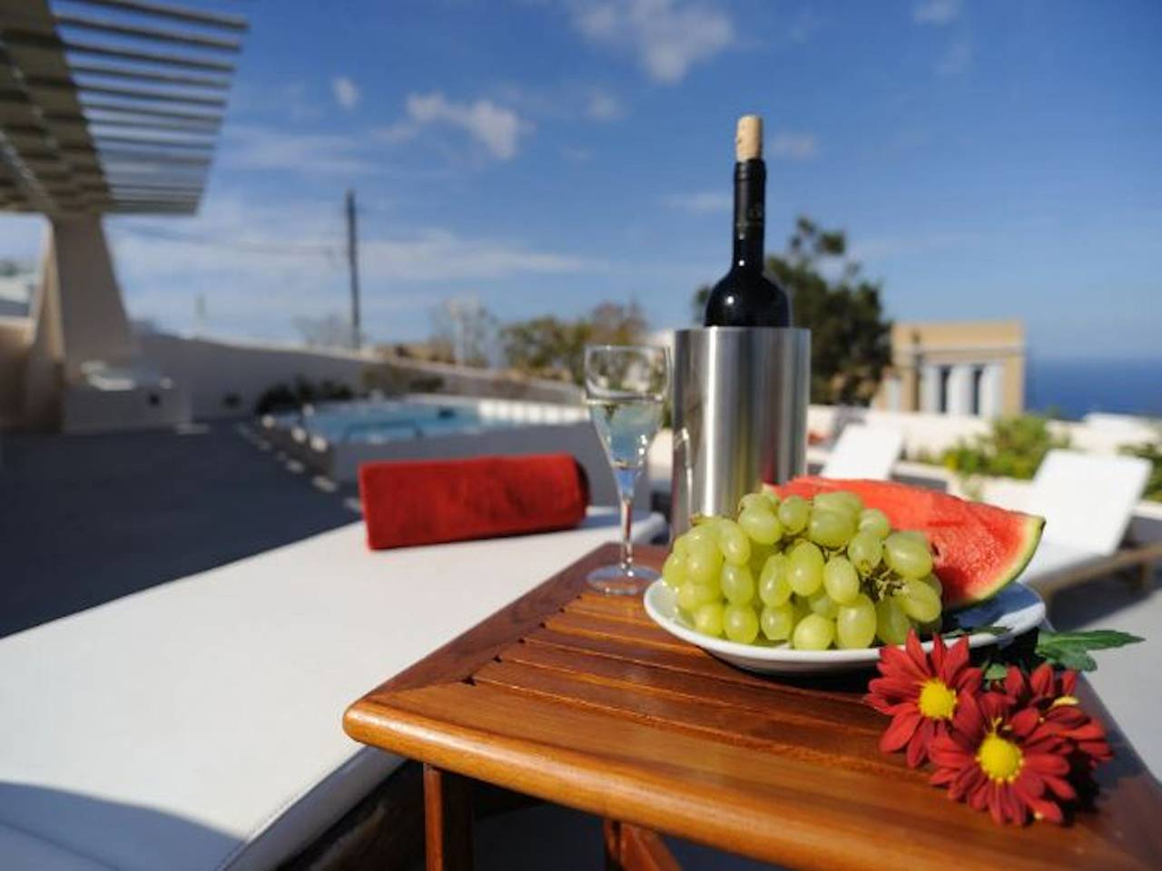 Villa pour 10 personnes avec vue sur l’océan in Imerovigli, Santorin