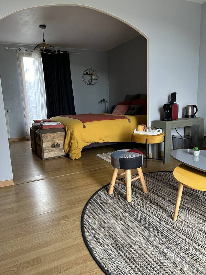 Chambre pour 2 personnes, avec jardin en Indre-et-Loire - 3