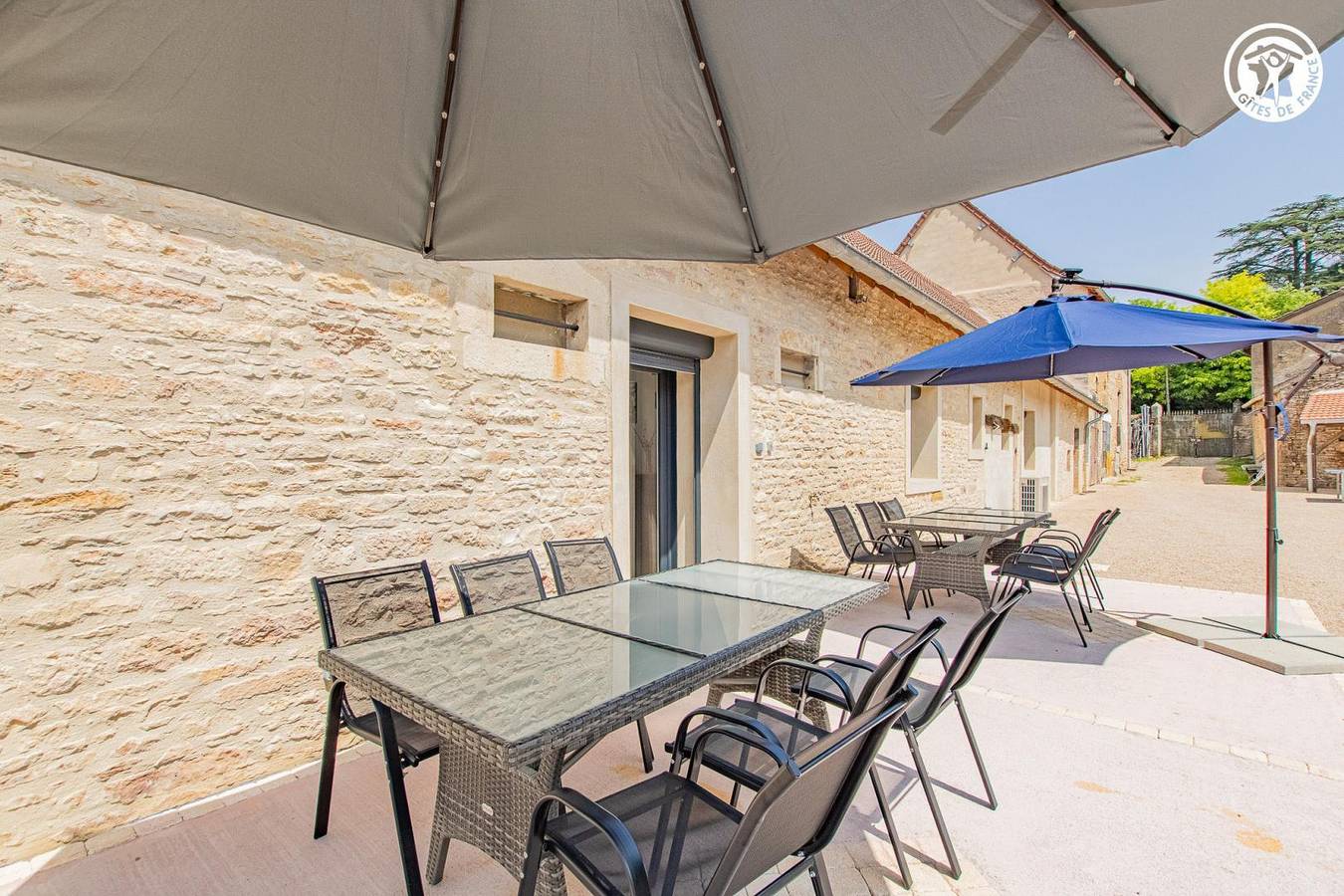 Gîte für 14 Personen mit Terrasse in Mancey, Region Chalon-sur-Saône