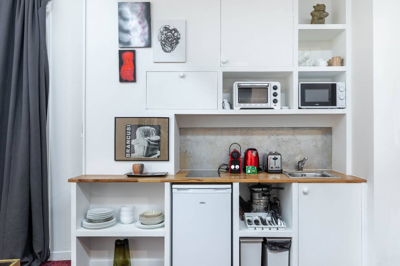 Estudio entero, Guestready- Estudio vivo de artista en la Bastilla in París, Isla de Francia