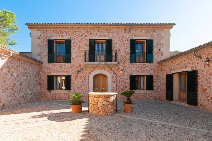 Villa für 12 Personen, mit Balkon und Whirlpool sowie Garten auf Mallorca Inselmitte - 2