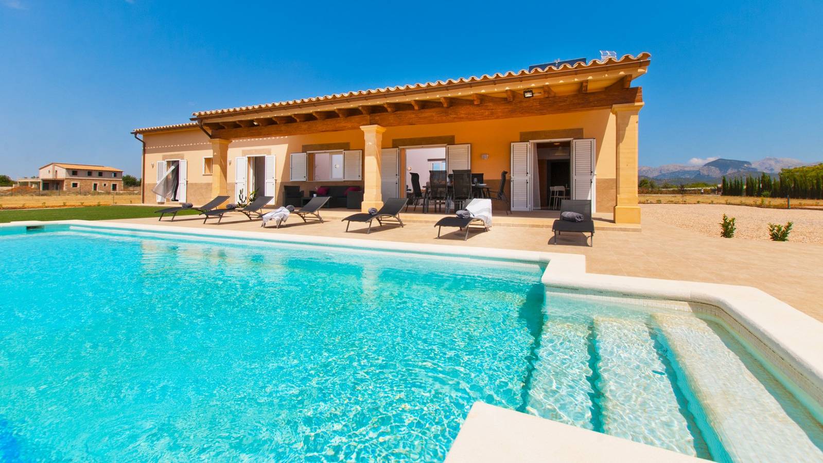 Sion Finca für 6 mit Pool in Binissalem in Binissalem, Mallorca Inselmitte