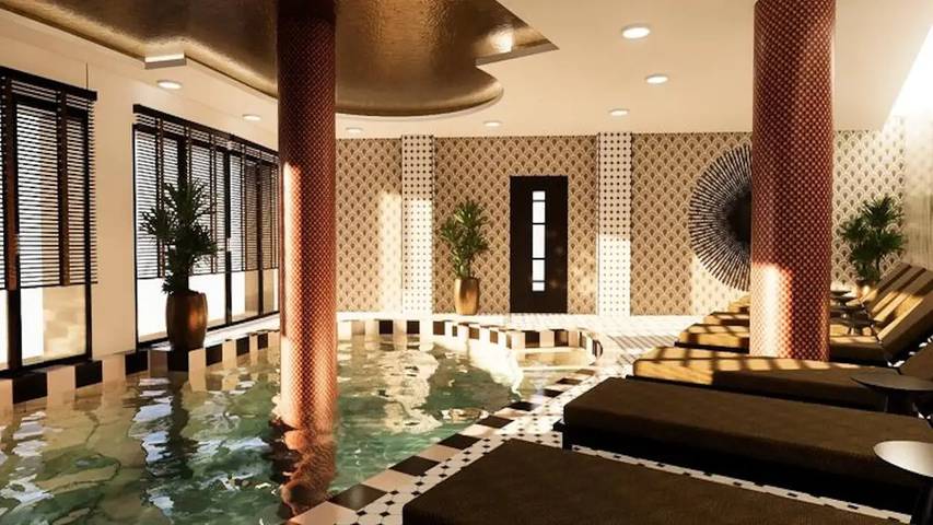 Gîte pour 5 personnes, avec sauna et piscine à Algajola - 4