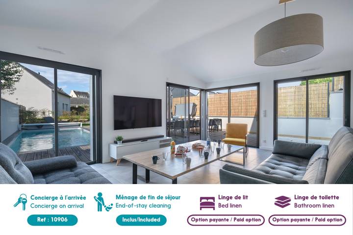 Location de vacances pour 15 personnes, avec jardin et terrasse à Saint-Gildas-de-Rhuys - 2