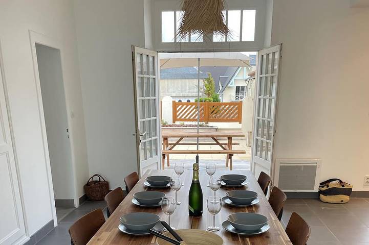 Maison de vacances pour 14 personnes, avec Terrasse et Jardin à Agon-Coutainville