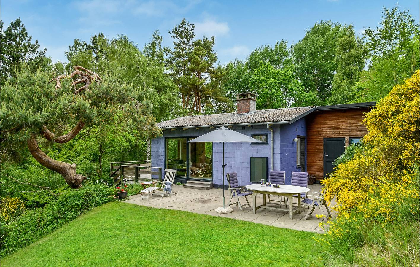 Casa de vacaciones para 4 personas con jardín in Kulhuse, Región de Frederikssund