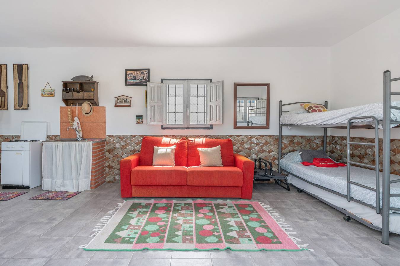 Maison de vacances « Cortijo Idéal pour Familles » avec piscine privée, terrasse et jardin in Adra, Costa de Almería