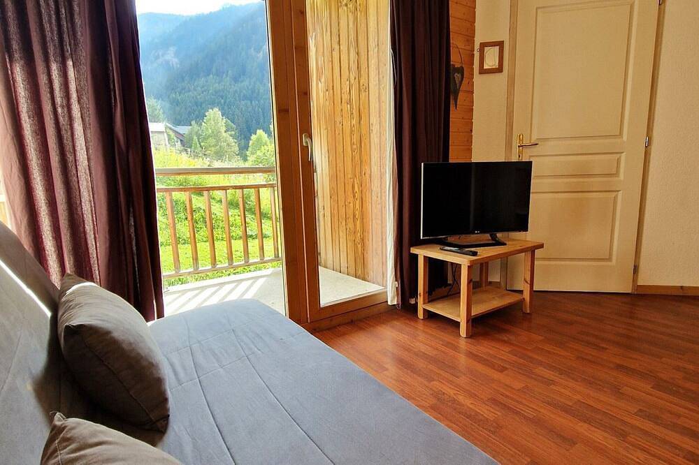 Entire apartment, Cozy 2-Room Cabin for 4/6 - Prime Location near Lifts & Shops in Valfréjus, Modane