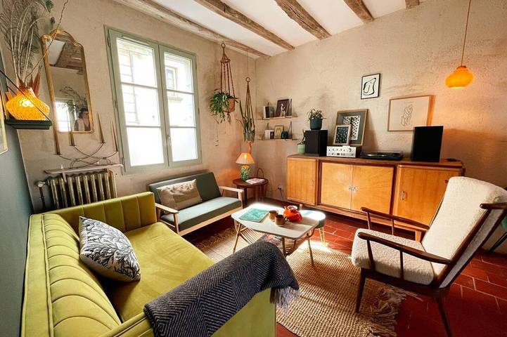 Gîte pour 6 personnes, avec Terrasse et Jardin à Candes-Saint-Martin